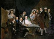 Francisco de Goya The Family of the Infante Don Luis oil painting